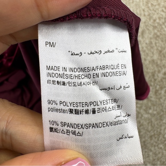 New Charter Club Velvet Rose Dress Womens Pet M Casual Elegance - Picture 12 of 14